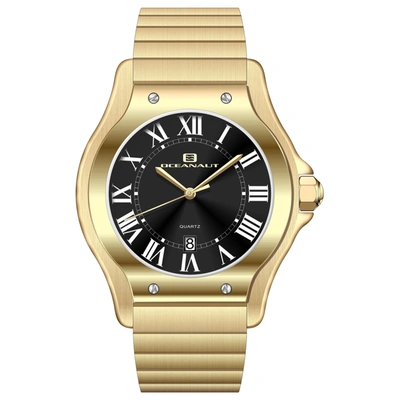 Oceanaut Men's Rayonner Black Dial Watch In Beige