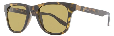 Columbia Men's By The Bluff Sunglasses C527s 240 Shiny Tortoise 50mm In Yellow