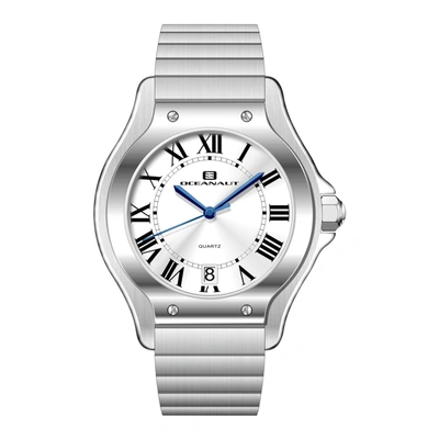 Oceanaut Women's Rayonner Silver Dial Watch In Blue / Silver