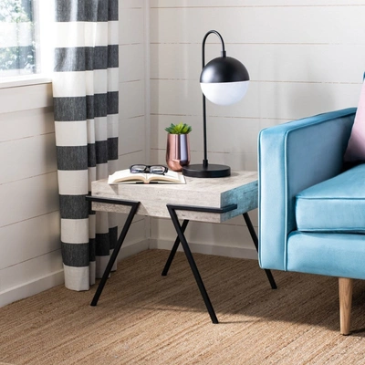 Safavieh Jett Square Accent Table In Grey