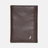 NAUTICA MENS LEATHER TRIFOLD WALLET