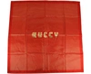 GUCCI Gucci Women's Silk With  Star Print And "GUCCY" Logo Scarf