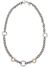 ALISA Alisa Women's Sterling Silver & 18K Gold Necklace