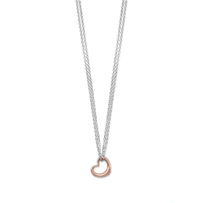 Liv Oliver Silver Necklace In White