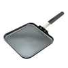 MASTERPAN Griddle Pan / Pancake Pan, Healthy Ceramic Non-Stick Aluminium Cookware With Stainless Steel Chef’S 