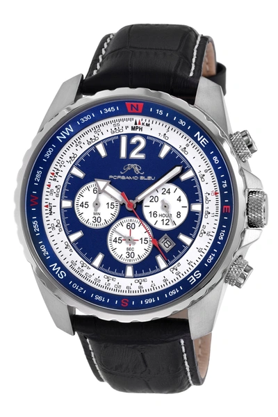 Porsamo Bleu Martin Men's Chronograph Watch,352amal In Blue