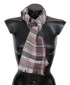 MISSONI STRIPED WOOL UNISEX MEN'S SCARF