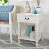 Safavieh Athena Accent Table In White