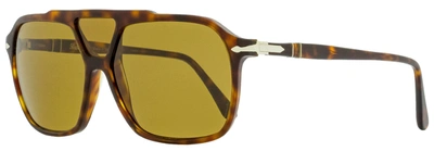 Persol Men's Navigator Sunglasses Po3223s 24/53 Havana 59mm In Yellow