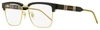 Gucci Demo Square Mens Eyeglasses Gg0605o-001 52 In Gold