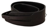 COSTUME NATIONAL LEATHER DOUBLE BUCKLE WOMEN'S BELT