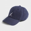 Nautica Mens J-class Embroidered Cap In Blue