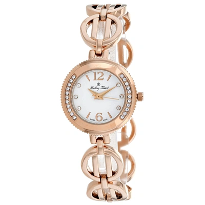 Mathey-tissot Women's Fleury 1496 White Dial Watch In Beige
