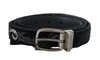 DOLCE & GABBANA Dolce & Gabbana Cotton Royal Bee Embroidery Men's Belt