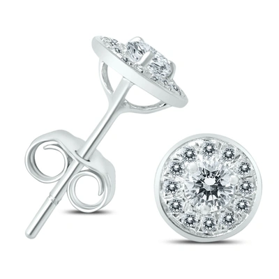 The Eternal Fit Diamond Earrings In Silver