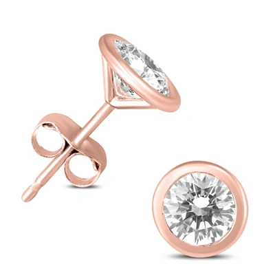 The Eternal Fit Diamond Earrings In Pink