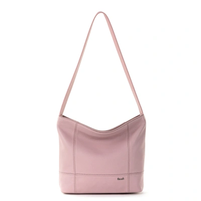 The Sak De Young Leather Hobo In Rosewood