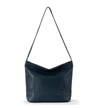 The Sak De Young Leather Hobo In Blue