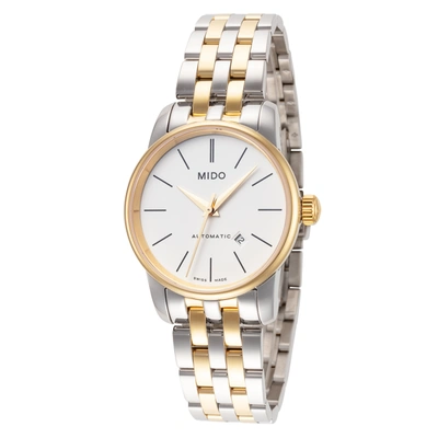Mido Women's Baroncelli 29mm Automatic Watch In Gold