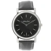 Mathey-tissot Men's City Black Dial Watch In Silver