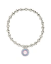 Sterling Forever Lorelai Stretch Bracelet In Silver