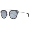 Police Silver Men Sunglasses In Grey