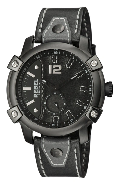 Rebel Weeksville Black Dial Mens Watch Rb121-6071