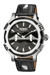 Rebel Mens Brooklyn Bridge In Black