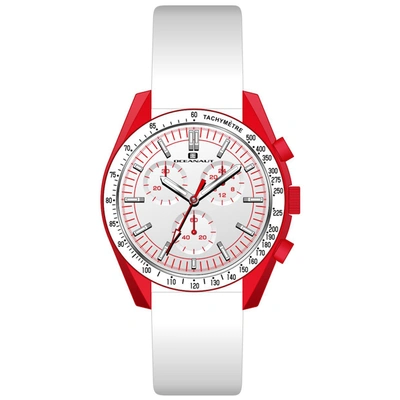 Oceanaut Men's Orbit White Dial Watch In Black