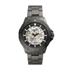 FOSSIL MEN'S BANNON AUTOMATIC, SMOKE-TONE STAINLESS STEEL WATCH