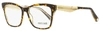 ROBERTO CAVALLI WOMEN'S RECTANGULAR EYEGLASSES RC5089 056 DARK HAVANA/GOLD 53MM