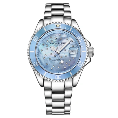 Stuhrling Original Starsea 3977 Quartz 39mm Fashion In Multi