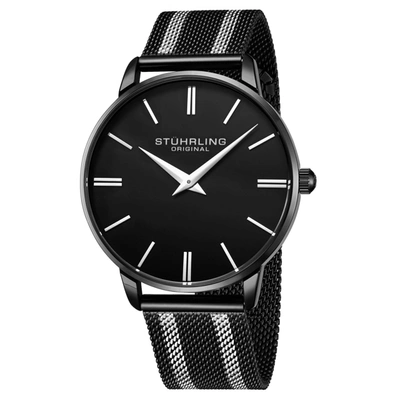 Stuhrling Original Quartz 42mm In Black