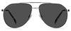 Hugo Boss Boss 1326/s Ir 031z Aviator Sunglasses In Black