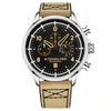 Stuhrling Original 930 Quartz 45mm Aviator In Silver