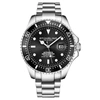 Stuhrling Original Depthmaster 3940 Automatic 42mm Diver In Silver