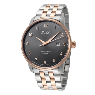 Mido Men's Baroncelli Jubilee 42mm Automatic Watch In Gold