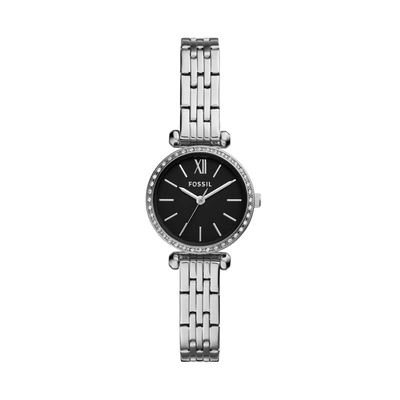 Fossil Women's Tillie Mini Three-hand, Stainless Steel Watch In Silver