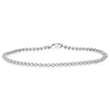 Vir Jewels 1 Cttw Lab Grown Diamond Tennis Bracelet In Sterling Silver 7 Inch For Women In Silver