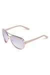 Guess Factory Tinted Aviator Sunglasses In Purple