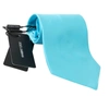 Dolce & Gabbana Light Blue Wide Mens Necktie Accessory 100% Silk Tie In Blue