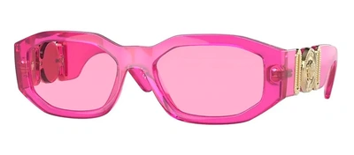 Versace Men's Ve4361 53mm Sunglasses In Fuchsia