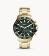 FOSSIL MEN'S BANNON MULTIFUNCTION, GOLD-TONE STAINLESS STEEL WATCH