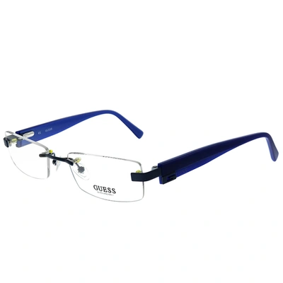 Guess Gu 1630 Bl 52mm Unisex Rimless Eyeglasses 52mm In White