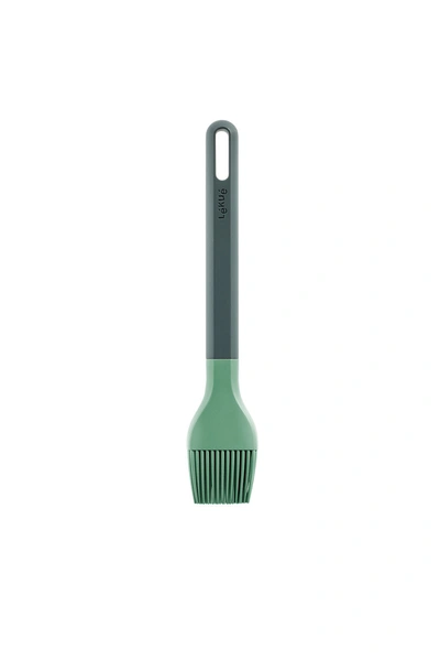 Lekue Silicone Basting And Pastry Brush In Green