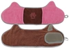 Pet Life 'bryer' 2-in-1 Hand-inserted Microfiber Pet Grooming Towel And Brush In Brown