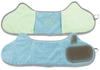 Pet Life 'bryer' 2-in-1 Hand-inserted Microfiber Pet Grooming Towel And Brush In Blue