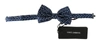DOLCE & GABBANA Dolce & Gabbana Polka Dots Silk Adjustable Neck Butterfly Mens Bow Men's Tie