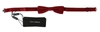 Dolce & Gabbana Red Dotted Silk Adjustable Neck Papillon Bow Tie In Black