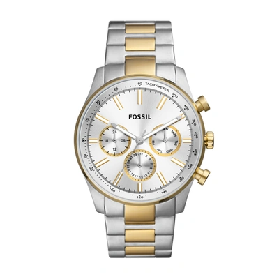 Fossil Men's Sullivan Multifunction, Stainless Steel Watch In White